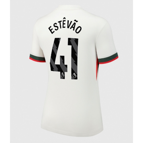 Billige Fotballdrakt Chelsea Estevao Willian #41 Replika Bortedrakt Dame 2025-26 Kortermet Billige Fotballdrakt Chelsea Estevao Willian #41 Replika Bortedrakt Dame 2025-26 Kortermet